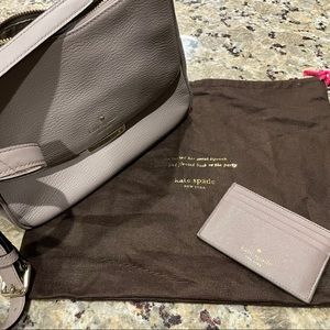 Kate Spade Crossbody with Matching Card Wallet